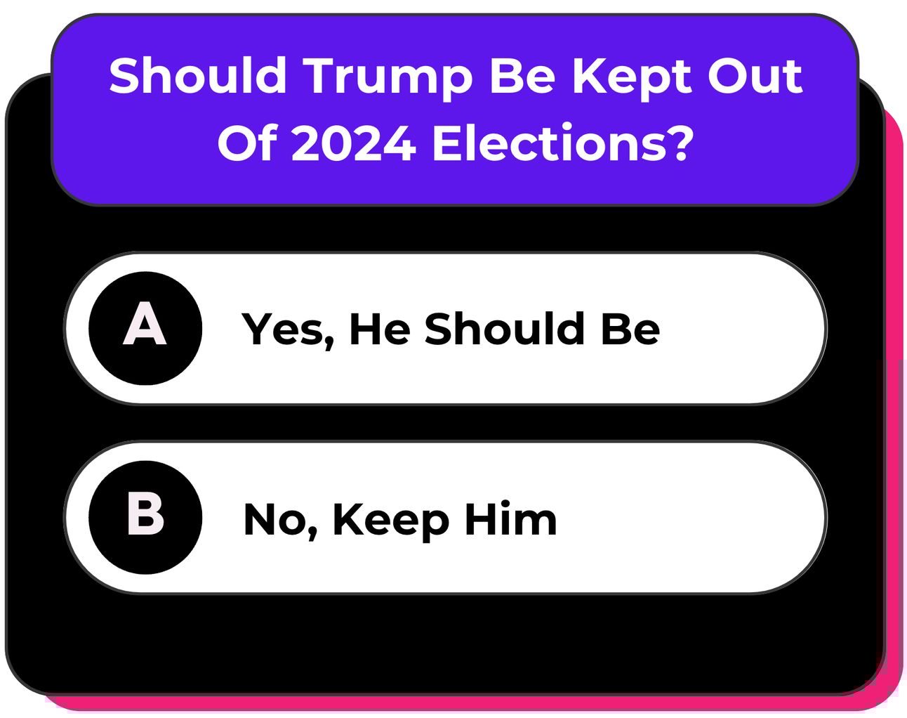 Trump Off The Election Ballot – Biden Maced